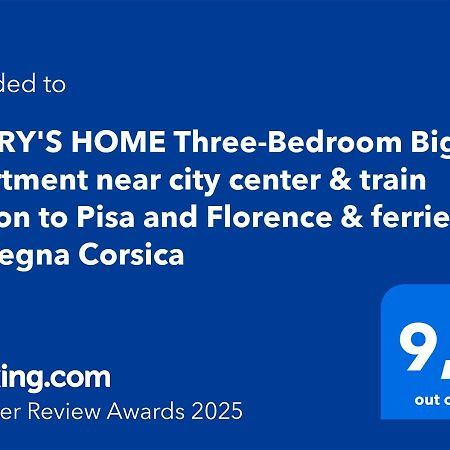 Gabry'S Home Three-Bedroom Big Apartment Near City Center & Train Station To Pisa And Florence & Ferries To Sardegna Corsica Livorno Ngoại thất bức ảnh